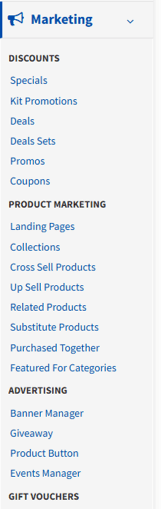 Marketing & Merchandising