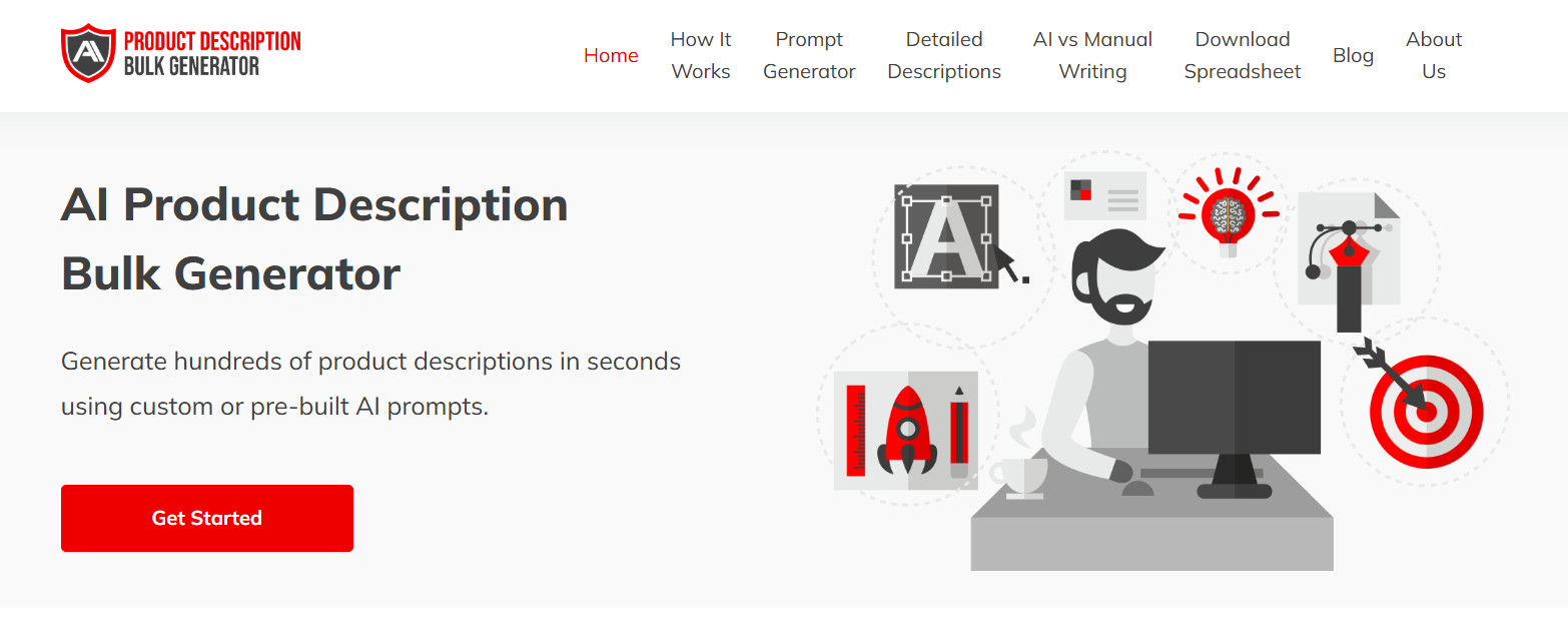 AI product description generator ecommerce