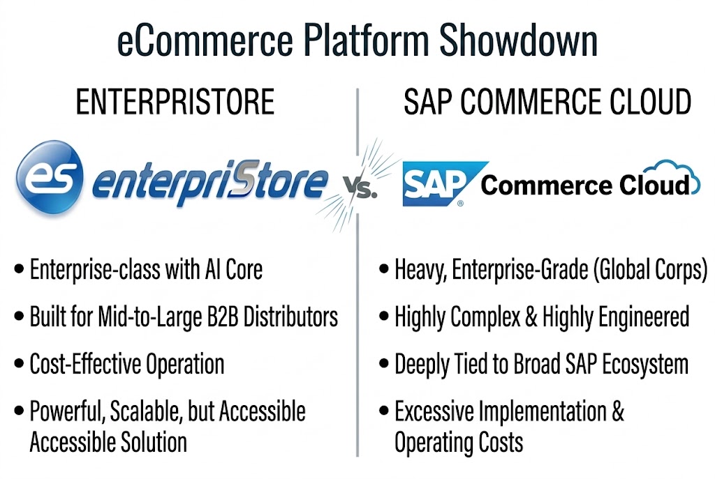 Enterpristore vs. SAP Commerce Cloud