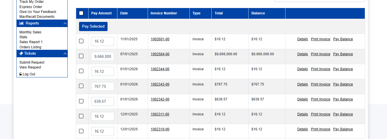 Online Invoicing & Digital Payments